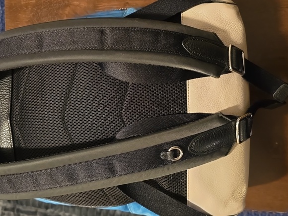 Coach. Signature Nylon Backpack in vibrant Blue and Pink. GUC. - Picture 3 of 14